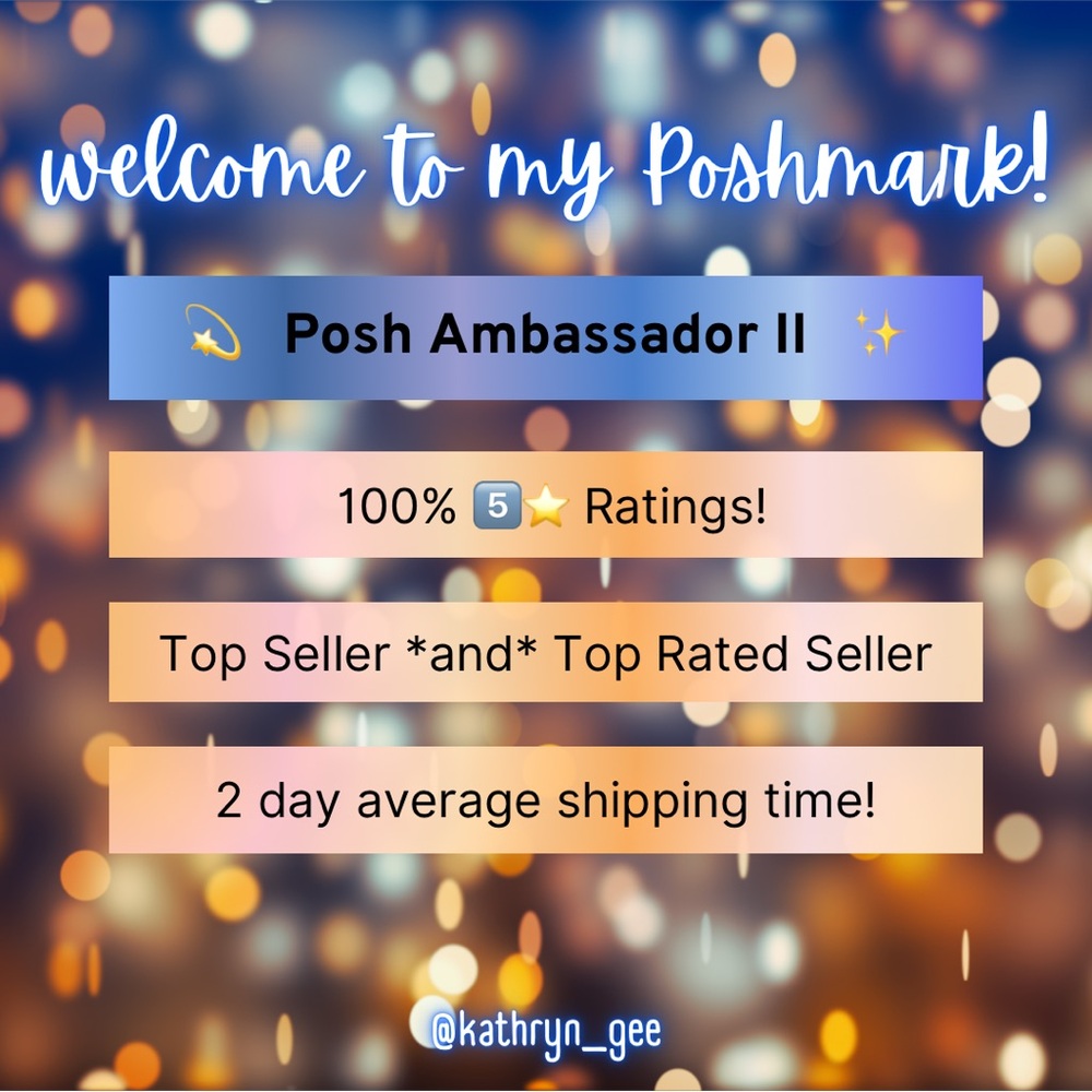 Meet your Posher, Kathryn! 👋🏻🤗